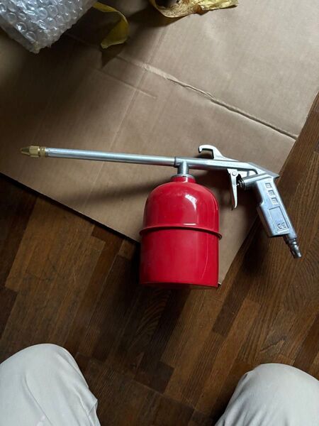 タンク式 エンジン 洗浄ガン クリーナー エアーガン 工具 強力噴射 掃除 エアブラシ エアーブラシ スプレーガン コンプレッサー