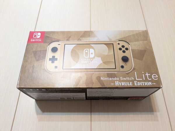 ほぼ未使用 Nintendo Switch Lite ハイラルエディション ニンテンドー スイッチ ゼルダの伝説