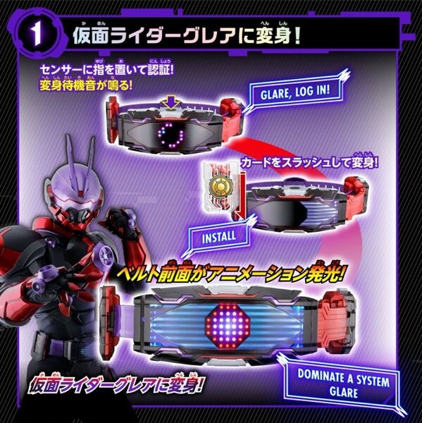 未開封 仮面ライダーギーツ 変身ベルト DXヴィジョンドライバー