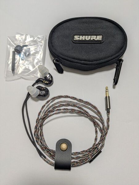 SHURE SE215 有線イヤホン MMCX 訳あり クリーニング済