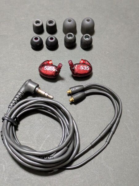 SHURE SE535 クリーニング済 訳あり ジャンク