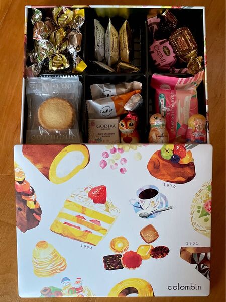 colombinの缶 チョコレート・クッキー詰め合わせ!