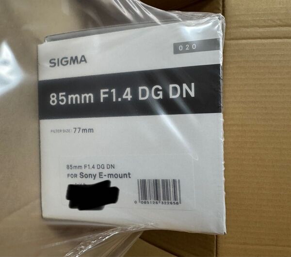 新品未開封 シグマ 85mm F1.4 DG DN ソニーE用