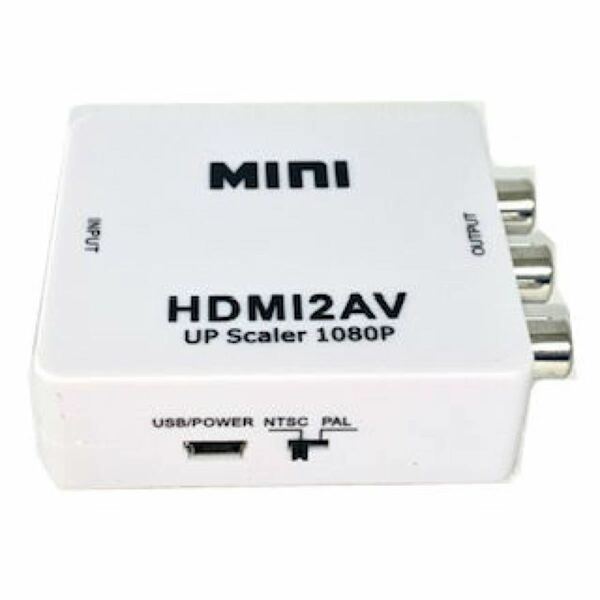 （新品） 変換コンバーター RCAAVケーブル HDMI 黄映像 コンポジット