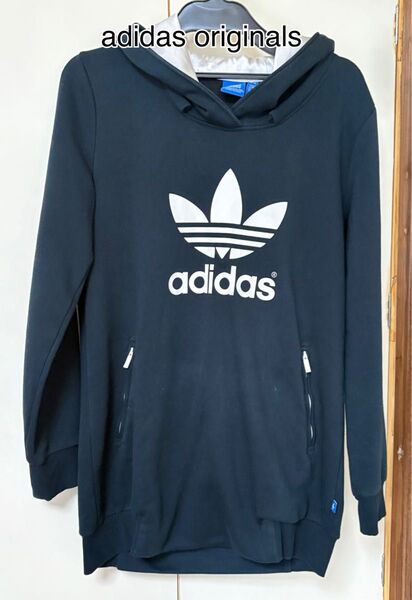 adidas originals アディダス オリジナルス パーカー ワンピ