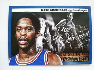 12/13 Panini Heroes of the Hall Nate Archibald