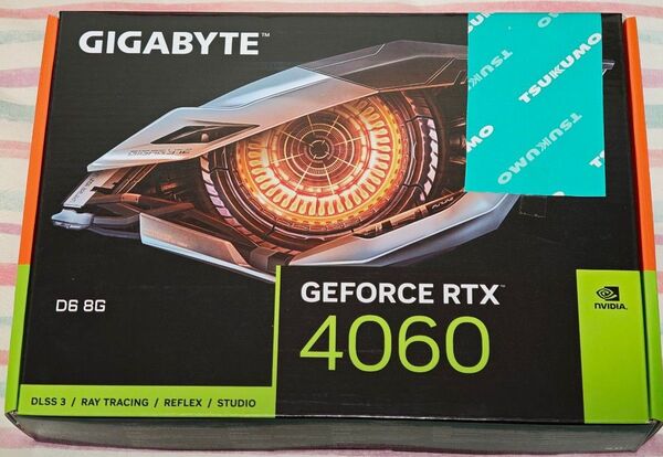 GIGABYTE GV-N4060D6-8GD GeForce RTX 4060 8GB