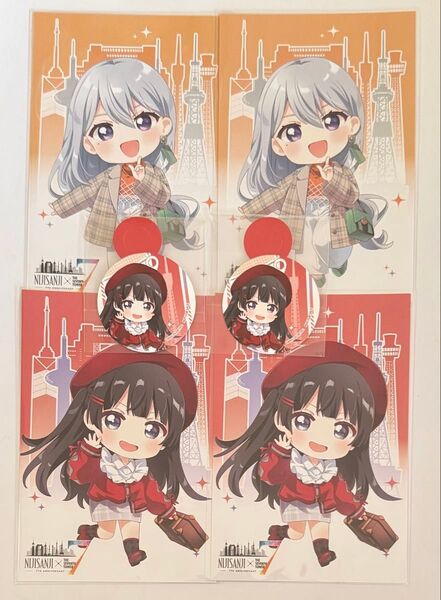 にじさんじ 7大タワーコラボ 購入特典 ポストカード 樋口楓 月ノ美兎