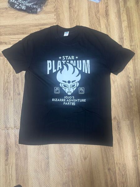 ジョジョの奇妙な冒険 第3部 Tシャツ スタープラチナ ザ・ワールド