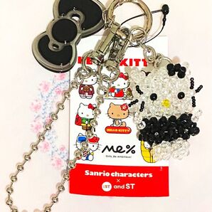 ローリーズファーム me% キティ ビーズキーチャーム