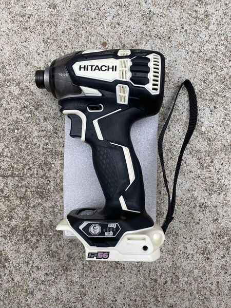 HiKOKI インパクトドライバー 送料無料 WH18DDL2 白、中古品、本体のみ。