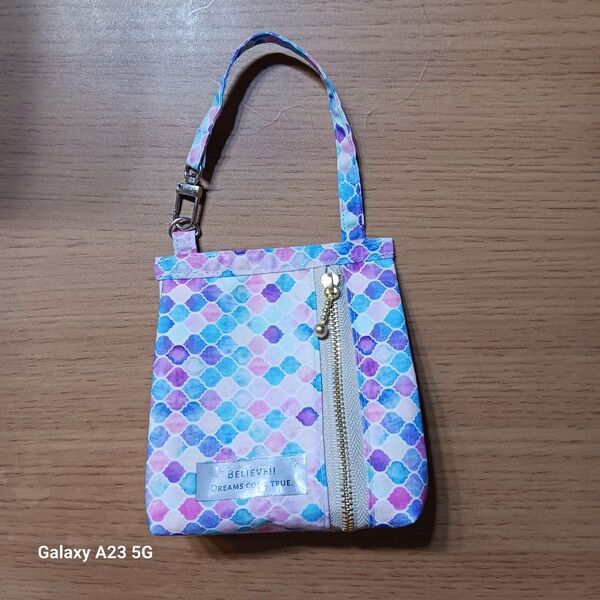 ポーチ ミニ 吊り下げOK カラフル ハンドメイド