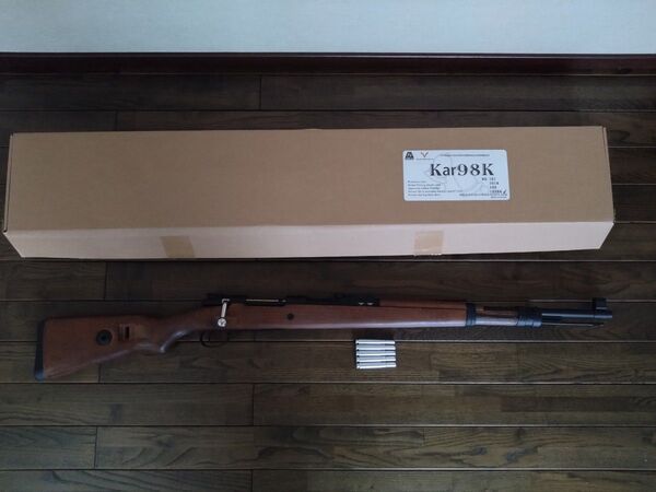 ダブルベル Kar98k ガス リアルウッド