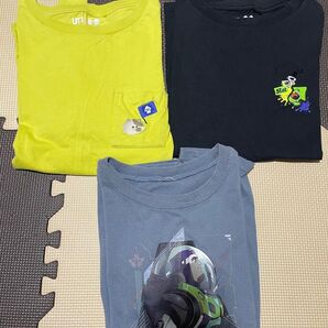 スプラトゥーン3 トイストーリーTシャツ3点セット(黄色・黒・グレー) Tシャツ 半袖