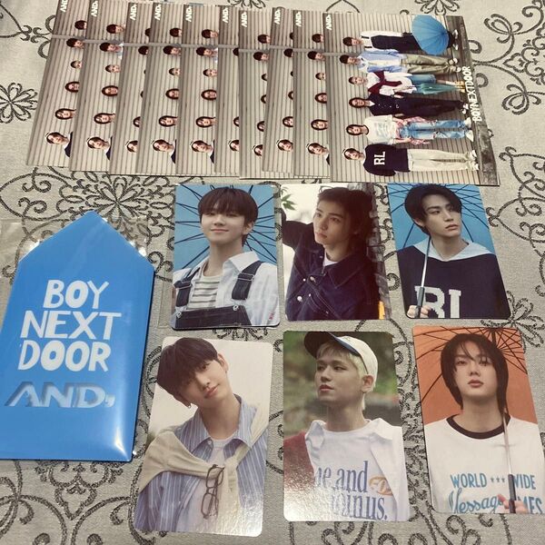 BOYNEXETDOOR AND, トレカ ポスカ セット ボネクド