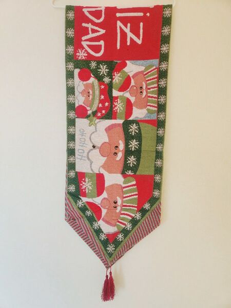 クリスマス ニット布 テーブルランナー クリスマステーブル クロス Xmas クリスマス飾り インテリア 可愛い