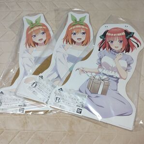 五等分の花嫁 一番くじ 特大パネル B賞二乃D賞四葉