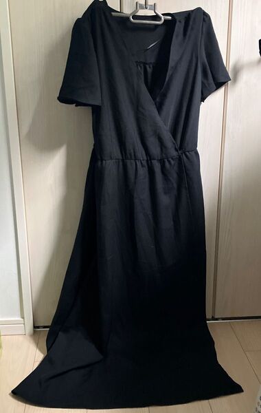 GU カシュクール? ロング ワンピース s