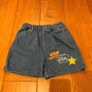mewoo トイストーリー パンツ ウッディー 短パン
