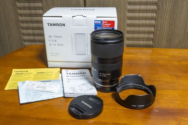 TAMRON 28-75mm F/2.8 Di III RXD (A036) タムロン ソニーEマウント