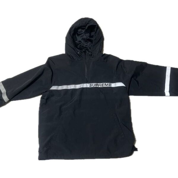 Supreme ハーフジッププルオーバー ブラック