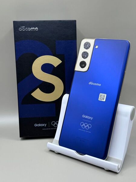docomo Galaxy S21 5G 256GB SC-51B ブルー オリンピックモデル