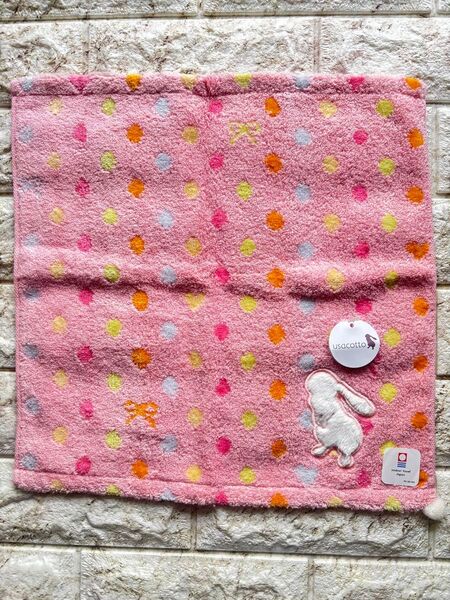 ふわふわコットン100%・今治製 ウサコット プチタオル うさぎ ウォッシュタオル