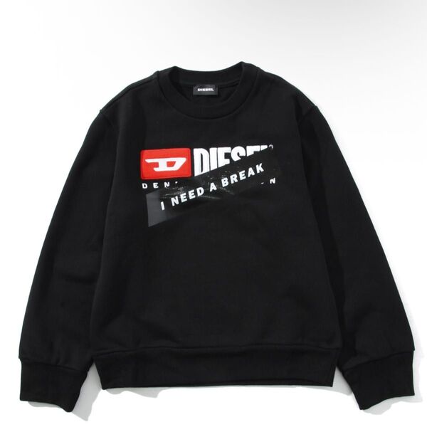 DIESEL Kids & Junior プリント長袖スウェットカットソー 100 110