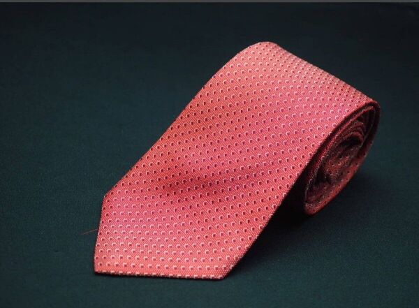 美品【S.T.Dupont デュポン】 赤ワイン系 SILK ブランド ネクタイ