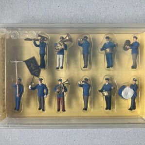 Preiser ミニチュア 人形 11体セット 音楽隊