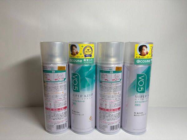 VO5 SUPER KEEP ヘアスプレー 330g 4本