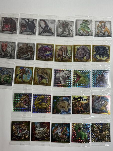 最強王図鑑vol2シール28枚セット