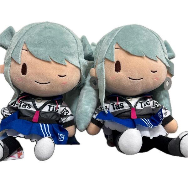 プロジェクトセカイ カラフルステージ! ふわぷち L ぬいぐるみ ストリートの世界の初音ミク