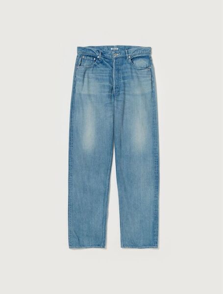 25ss AURALEE SELVEDGE DENIM WIDE PANTS