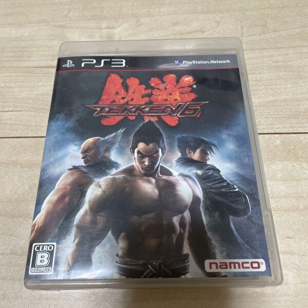 PS3 鉄拳6 説明書付き プレイステーション3