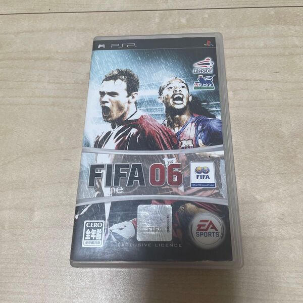 PSP FIFA06 説明書付き サッカー