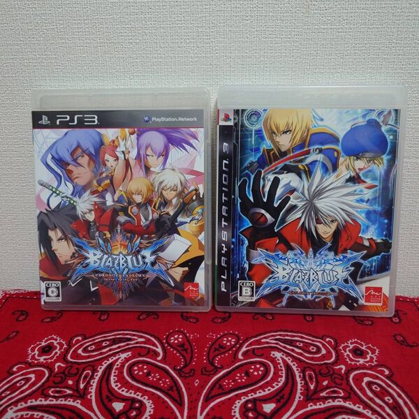 【PS3】 2枚セット ブレイブルー プレイステーション3 ソフト