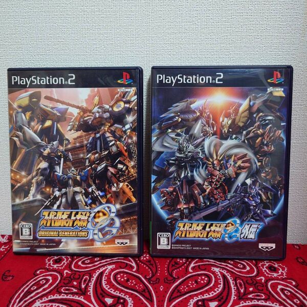 【PS2】 ソフト スーパーロボット大戦OG プレステ2 2枚セット
