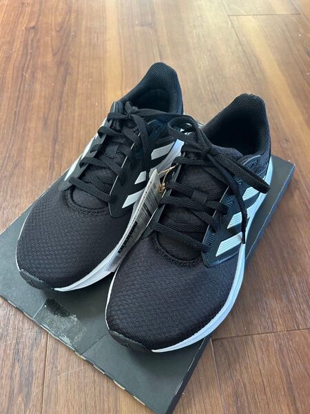【adidas/アディダス】GALAXY 6 W ランニングシューズ スニーカー 23.5 ブラック