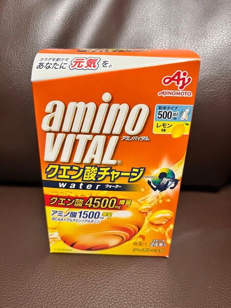 味の素 アミノバイタル クエン酸チャージウォーター レモン味【1箱×24本】