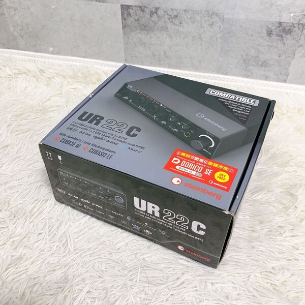 Steinberg UR22C 2x2 USB 3.0オーディオインターフェース Cubase AI LE スタインバーグ