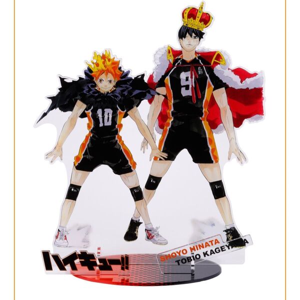 【新品未開封】 ハイキュー!! アクリルGIGAフィギュア 日向&影山