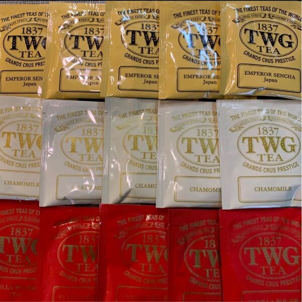 TWG 紅茶 ティーバッグ 15個セット まとめ売り