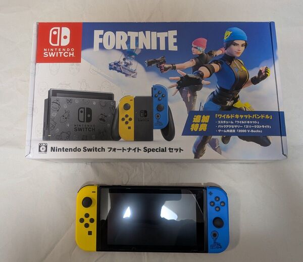 Nintendo Switch フォートナイトSpecialセット 中古品 特典コード無し