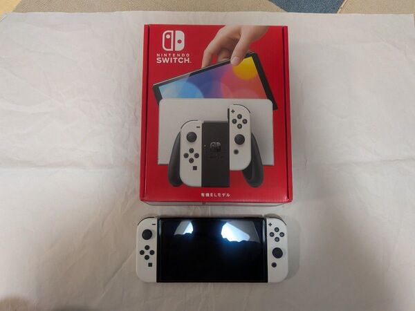 Nintendo Switch 有機ELモデル ホワイト 256GBマイクロSDカードおまけ付き