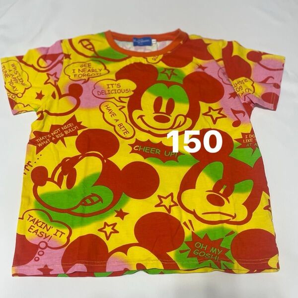 ディズニーリゾート Tシャツ 150 ミッキー ディズニーランド 半袖Tシャツ