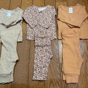 美品 H&M セットアップ 50 0-2M