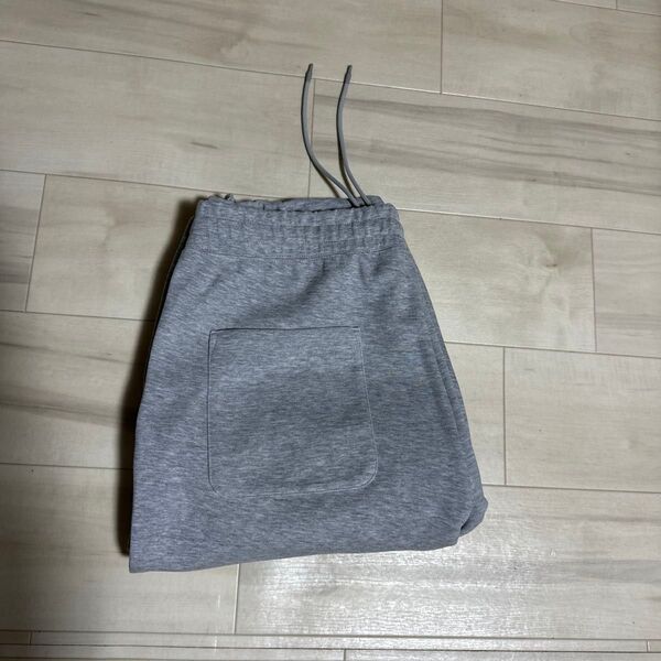 ユニクロC スウェットワイドパンツ グレー(丈標準)