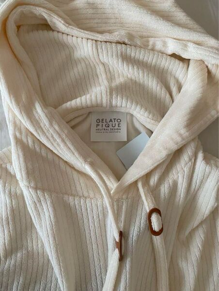 gelato pique ジェラートピケ UNISEX パイルリブフーディー