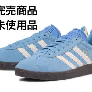 完売レア adidas GAZELLE 30.0cm 青 ガゼル BLU スウェード